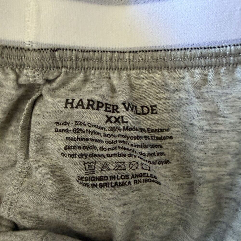 Harper Wilde- Cozy Pima Pajama Cloud Cotton 2XL Shorts NWT Comfy Soft Pull On - Picture 3 of 6